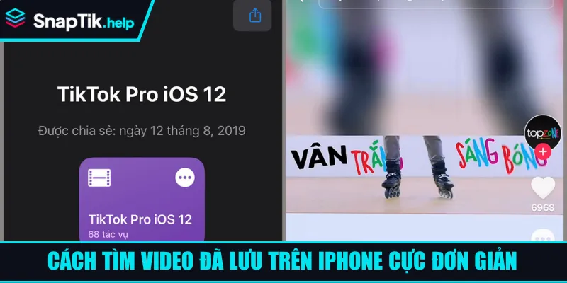 Cách tìm video đã lưu trên iPhone cực đơn giản