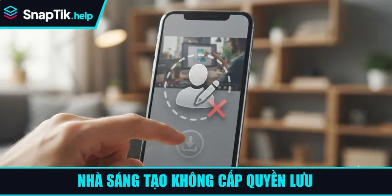 Nhà sáng tạo không cấp quyền lưu